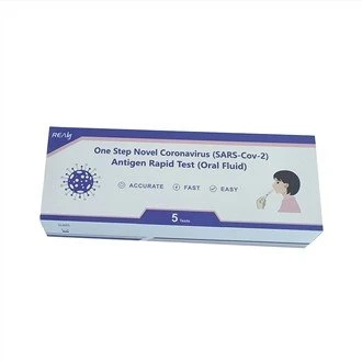 Kit de prueba rápida de antígeno en saliva COVID-19